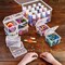 Sorbus 12-Piece Storage Set with Secure Lids - Clear Stackable Plastic Bins